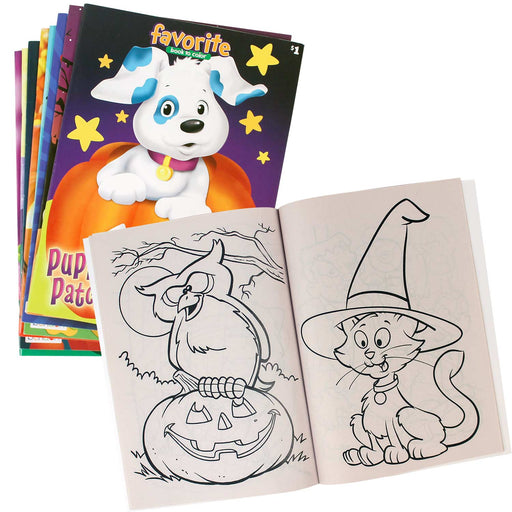 Halloween Coloring Book Assorted 7.75" x 10.75"