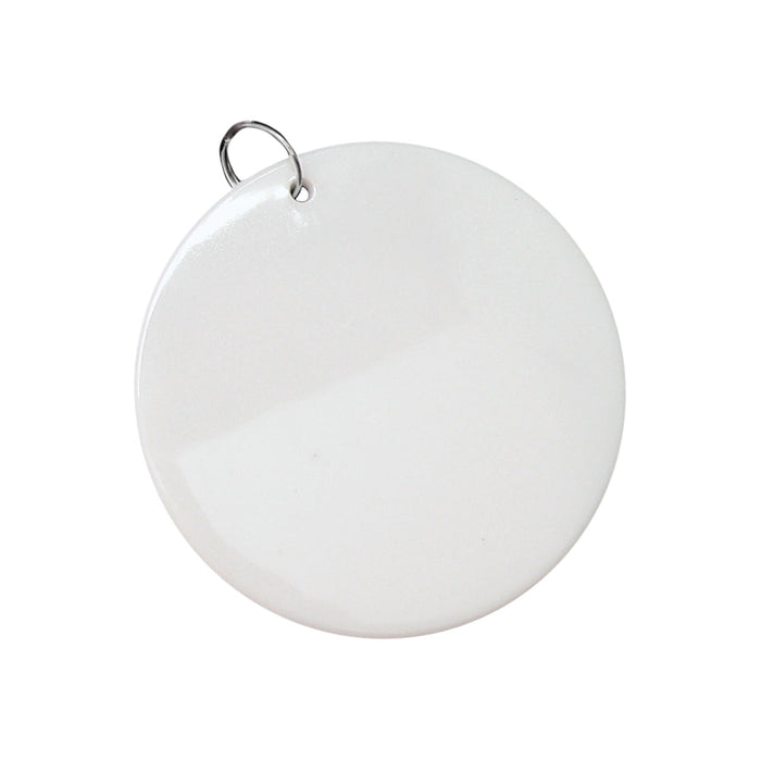 Blank Plastic Medallion For Beads 2-1/2" (DZ)