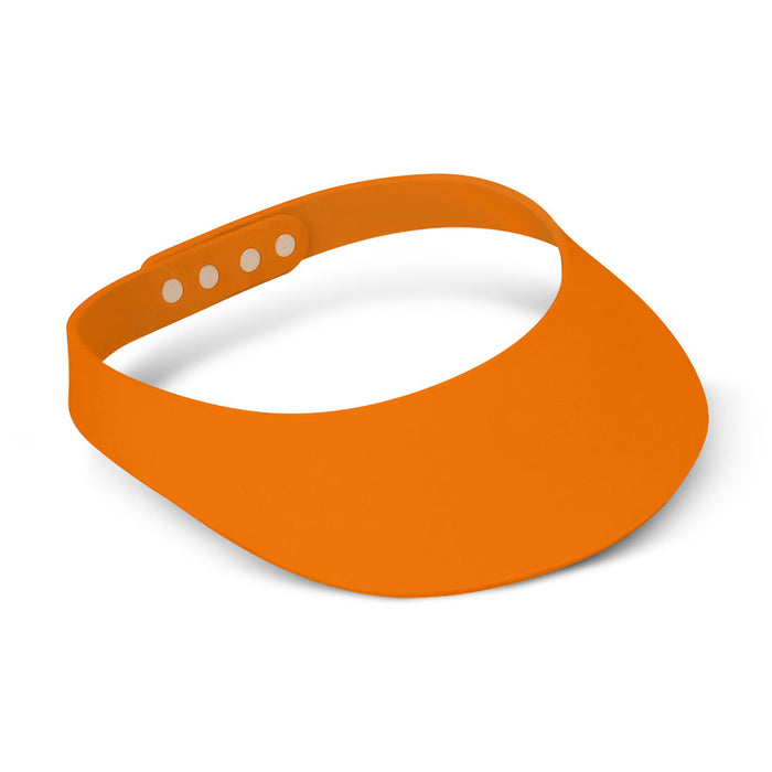 Adjustable Foam Visor - Orange (DZ)