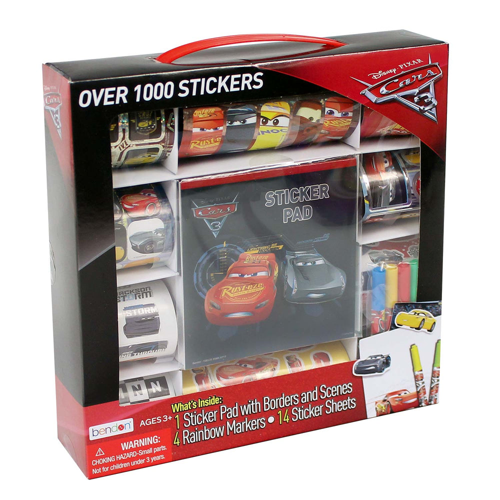 Disney Cars Sticker Pad Activity Set