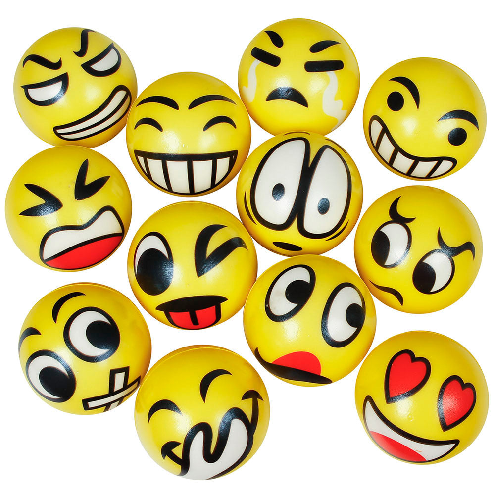 Emoji Stress Balls 3" (DZ)