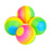 Rainbow Ball 3" (DZ)