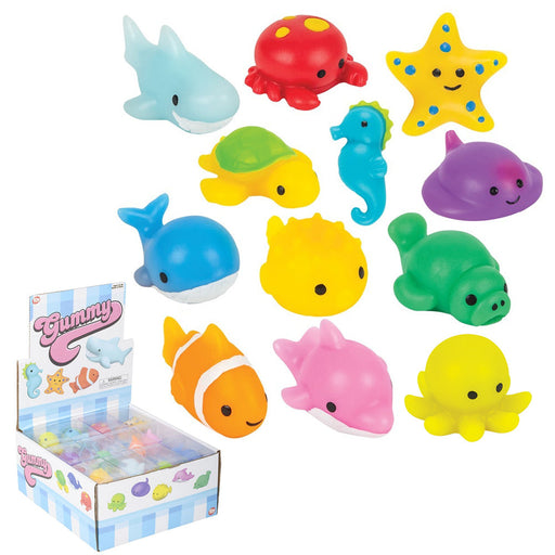 Gummy Sea Life Animals 1.5" (24 PACK)