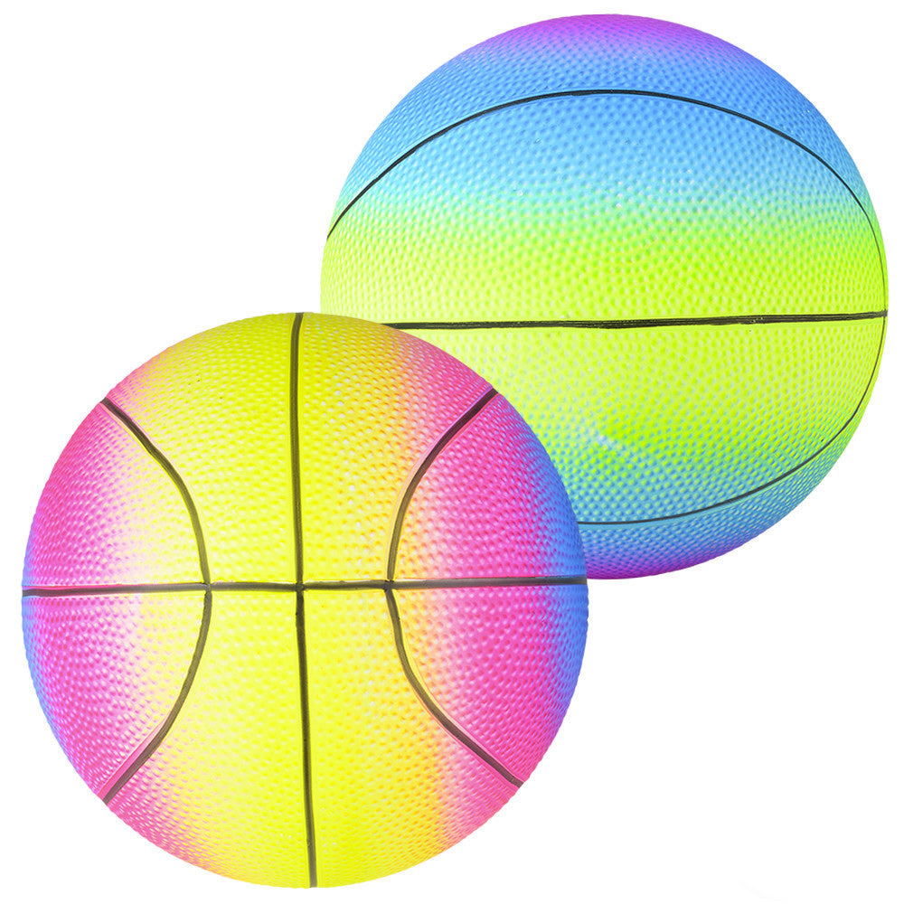 Rainbow Playground Ball 9"