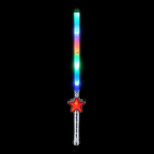 Light Up Star Wand 16" (DZ)