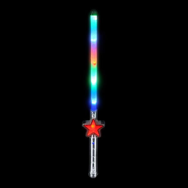 Light Up Star Wand 16" (DZ)