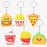 Fast Food Keychains 2.25" (24 PACK)