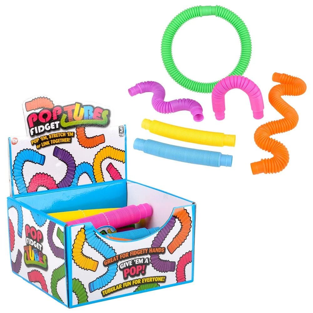 Pop Fidget Tube 9" (24 PACK)