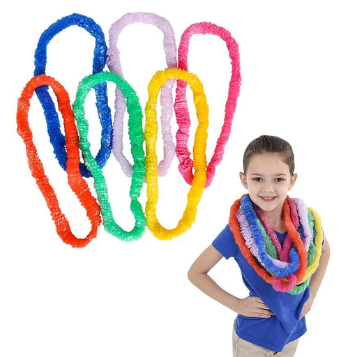 Plastic Leis 1.25" x 32" (DZ)