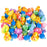 Rubber Water Squirting Toy Assortment 2.5" (50 PACK)