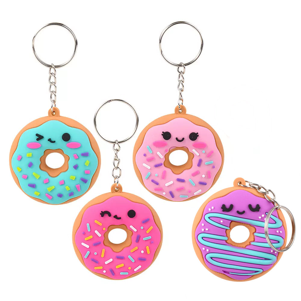 Donut Keychain 2.25" (24 PACK)