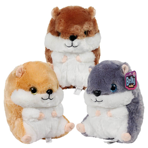 Plush Belly Buddies Hamster 10"