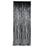 Fringed Foil Curtain Black 3' x 8'