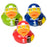 Football Rubber Duckies 2" (DZ)