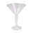 Clear Plastic Martini Glasses 7oz (20 PACK)