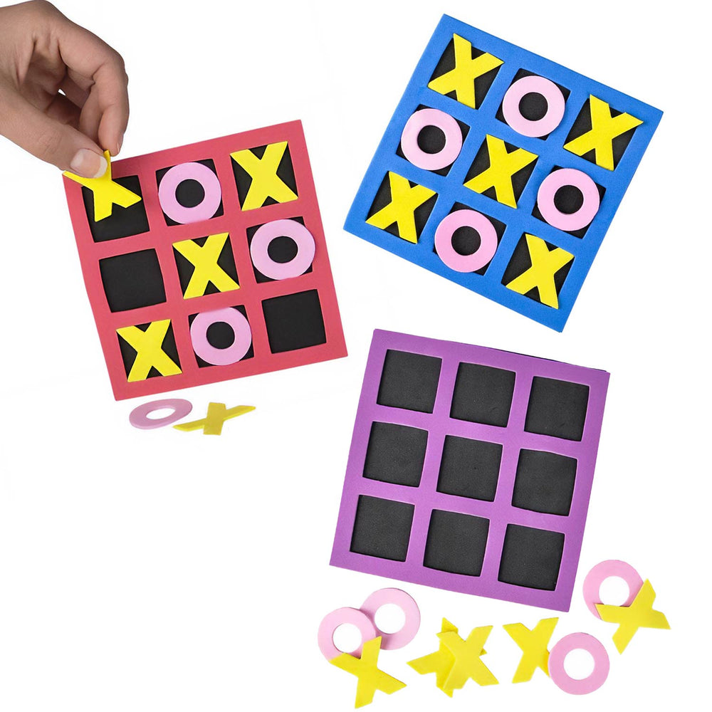 Foam Tic-Tac-Toe 5" (DZ)