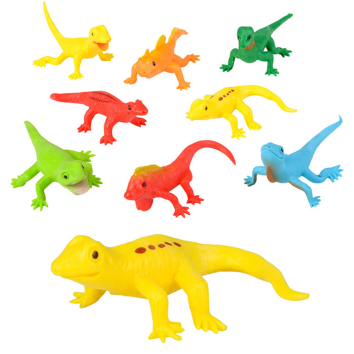 Neon Lizards 3" (48 PACK)