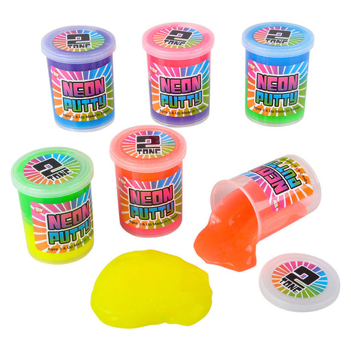 Two-Tone Neon Putty 2.75" (DZ)