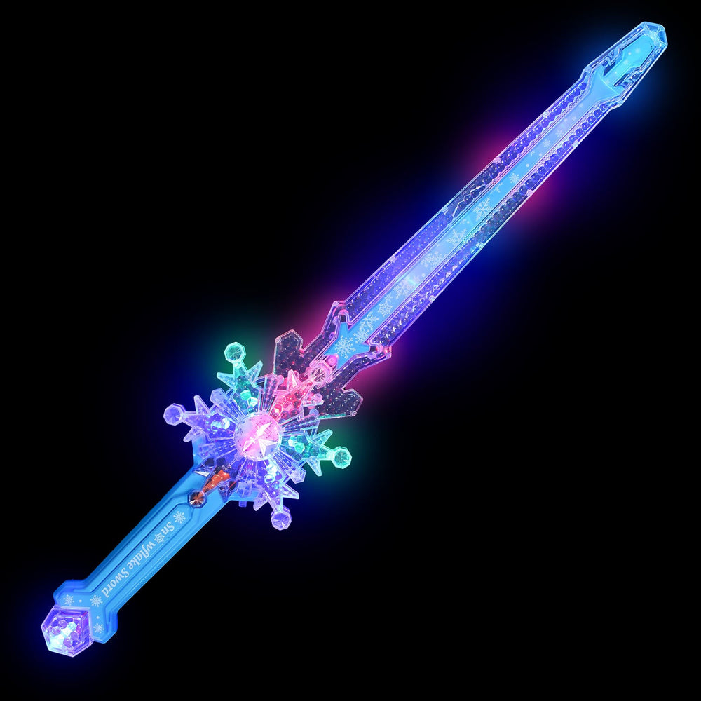 Light Up Snowflake Sword 23"