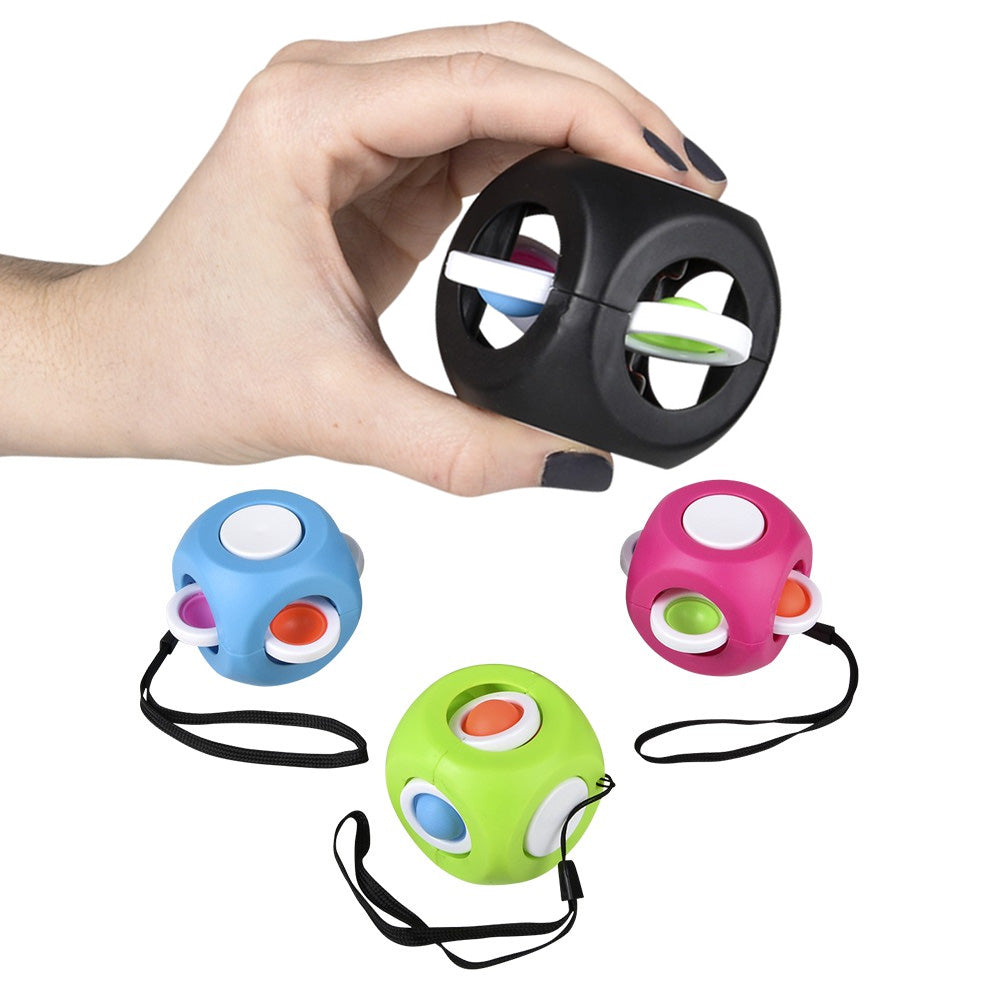 Spin Cube Bubble Popper Game 2" (DZ)