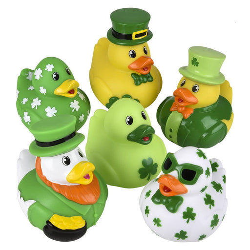 St. Patrick's Day Rubber Duckies 3.5" (DZ)