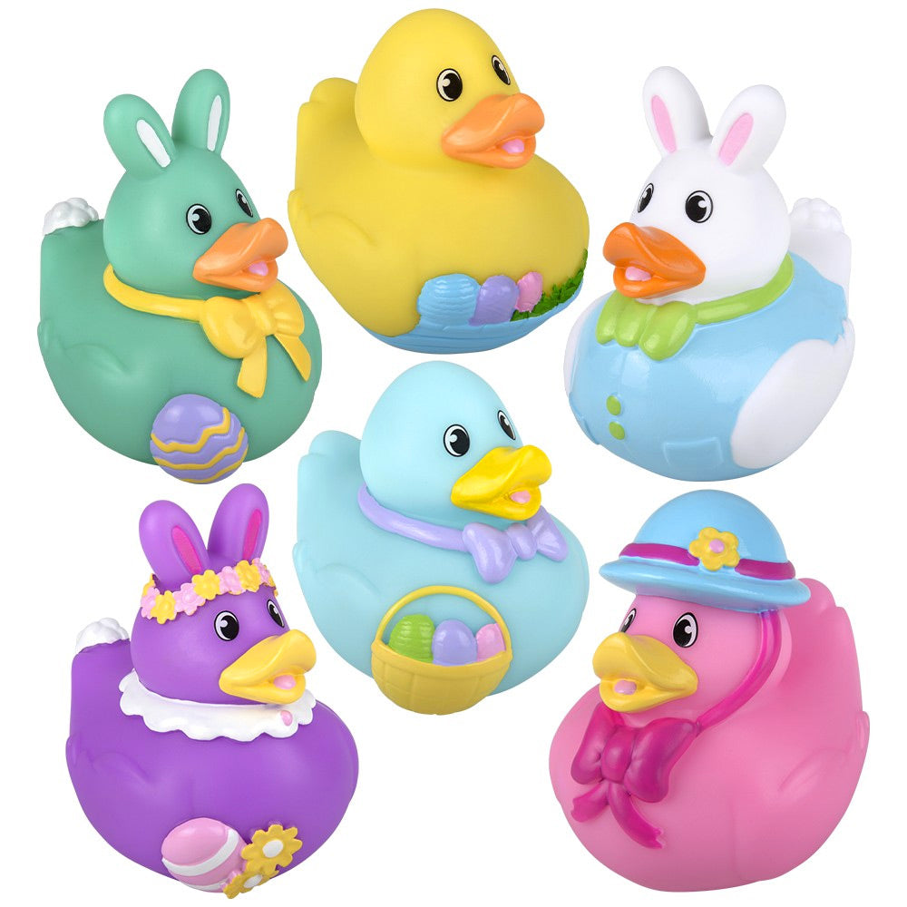 Easter Rubber Duckies 3.5" (DZ)