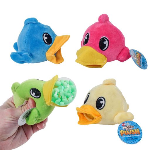 Ducky Squeezy Bead Plush Assorted 3"