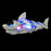 Light Up Gear Shark 12"