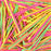 Mini Neon Lasers Powder Candy Straws 240 Count