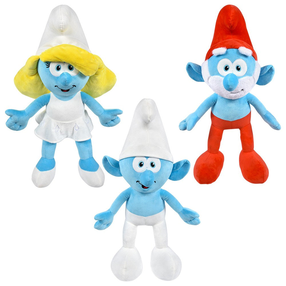 Plush Smurfs Assorted 21"