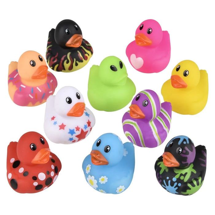 Rubber Duckling Assortment 1.5" (100 PACK)