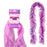 Purple/Pink Chiffon Boa 70"