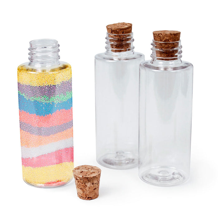 Sand Art Bottle - 4 Oz Plastic (DZ)