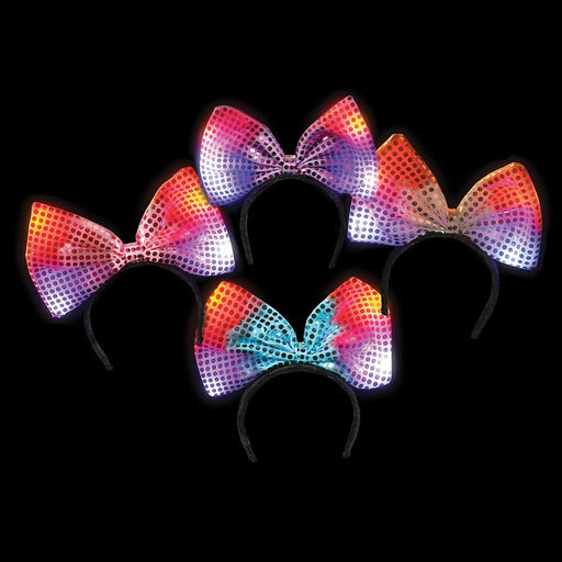 Light Up Bow Headband (DZ)