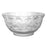 Clear Embossed Punch Bowl 12 QT