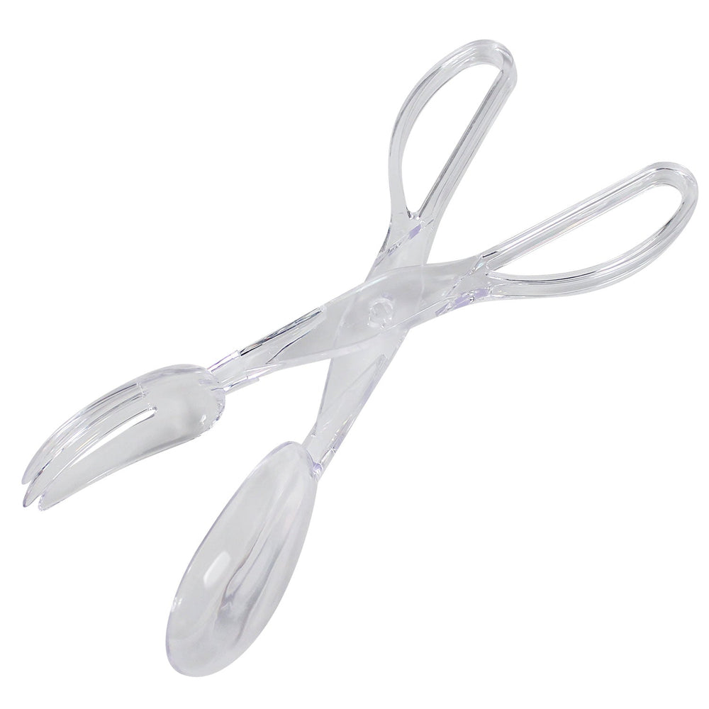 Clear Salad Tongs 11.5"