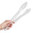 Clear Tongs 12"