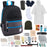 Warm Essential 45-Piece Homeless Care Hygiene Kit with Backpack, Blanket, Rain Poncho & Socks