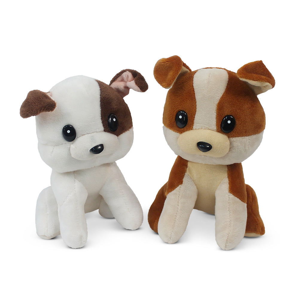 Plush Puppy Dog Skip & Homer 6-1/2" (DZ)