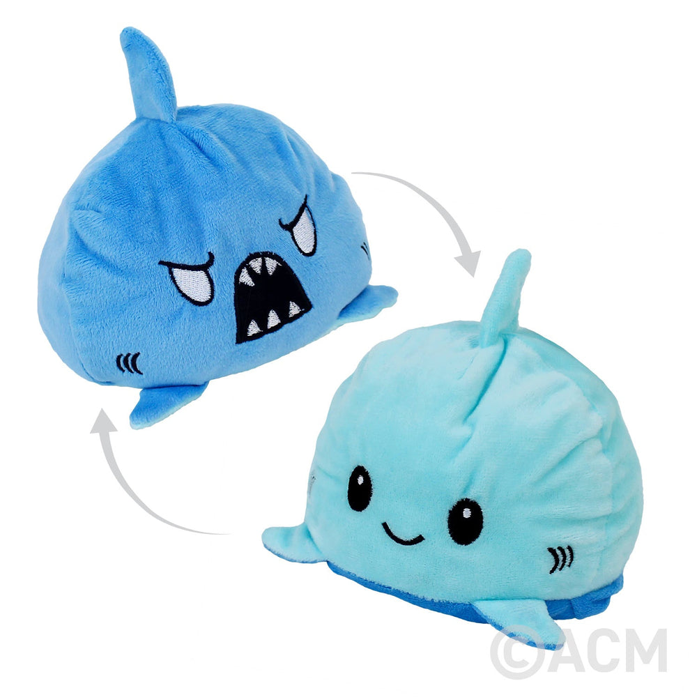 Reversibles Plush Shark 6"