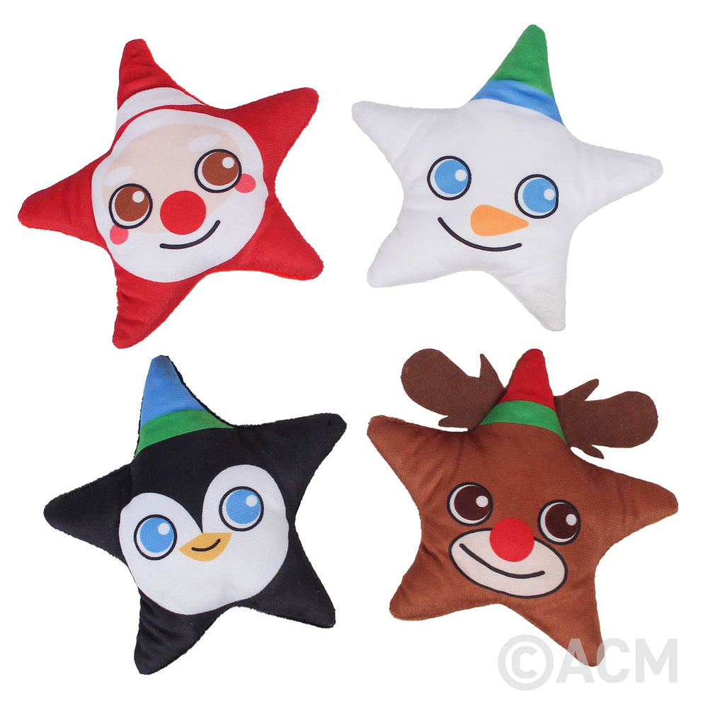 Plush Christmas Star 6" (DZ)