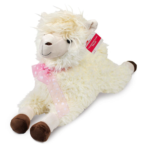 Plush Heart Floppy Llama 20"