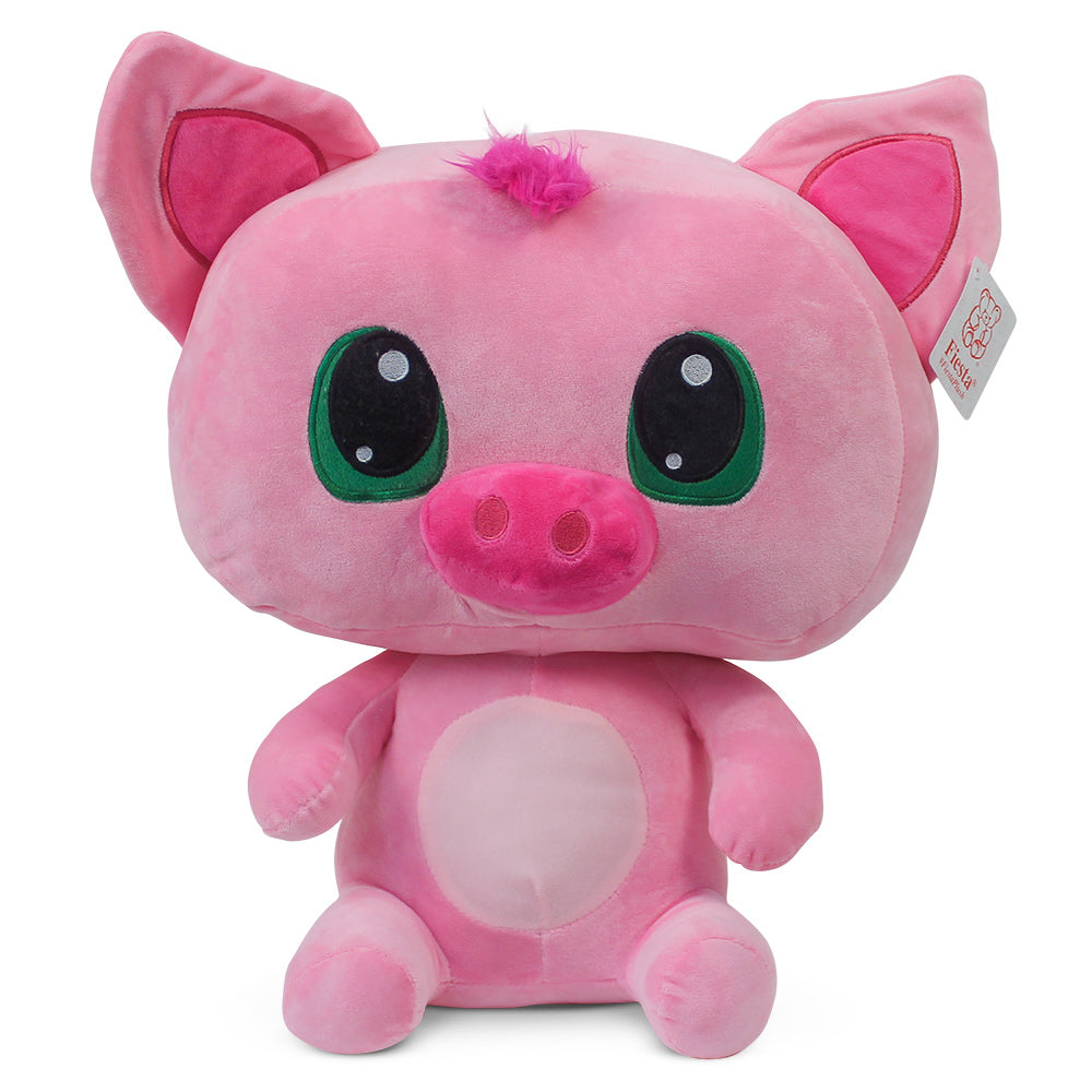 Plush Big Head Pig 19-1/2"