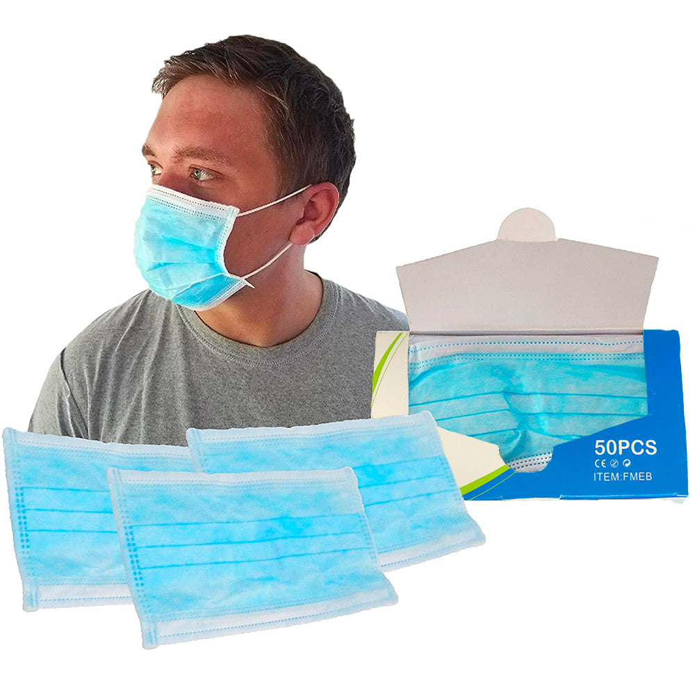 Face Masks - FDA Approved (50 PACK)