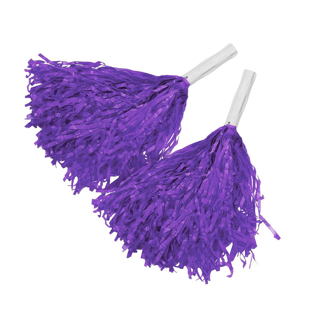 Pom Poms - Purple 15" (DZ)