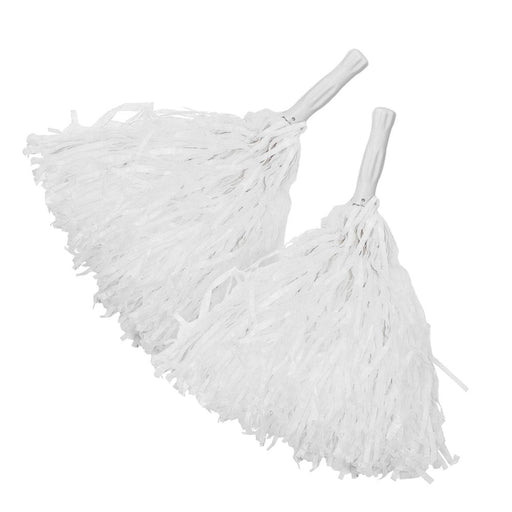 Pom Poms - White 15" (DZ)