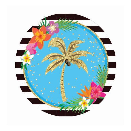 Luau Paper Plates 9" (8 PACK)