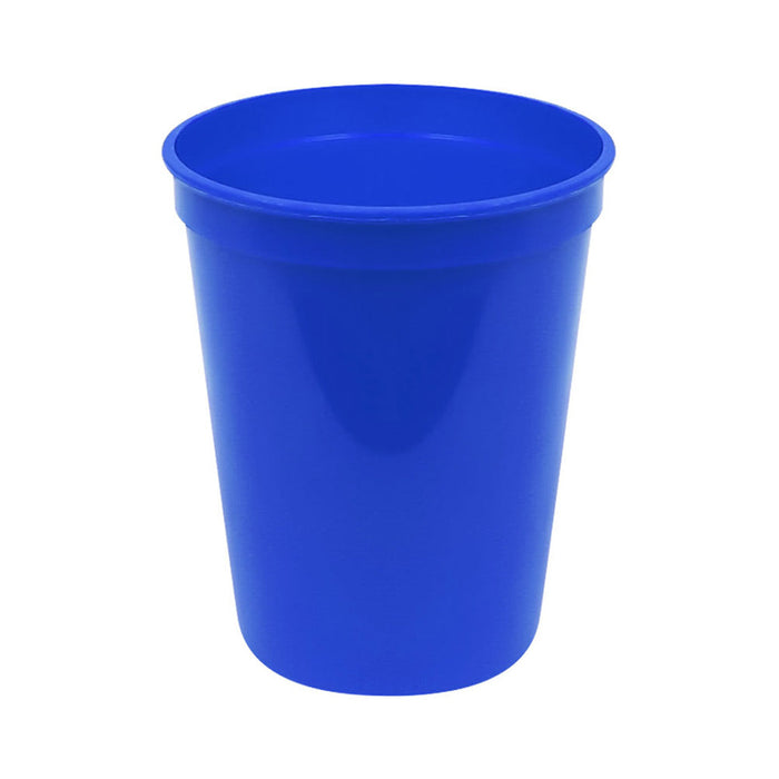 Plastic 16 oz Stadium Cup - Blue (500 PACK)