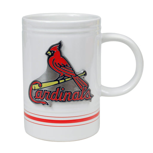 St. Louis Cardinals Beer Stein Metal Logo