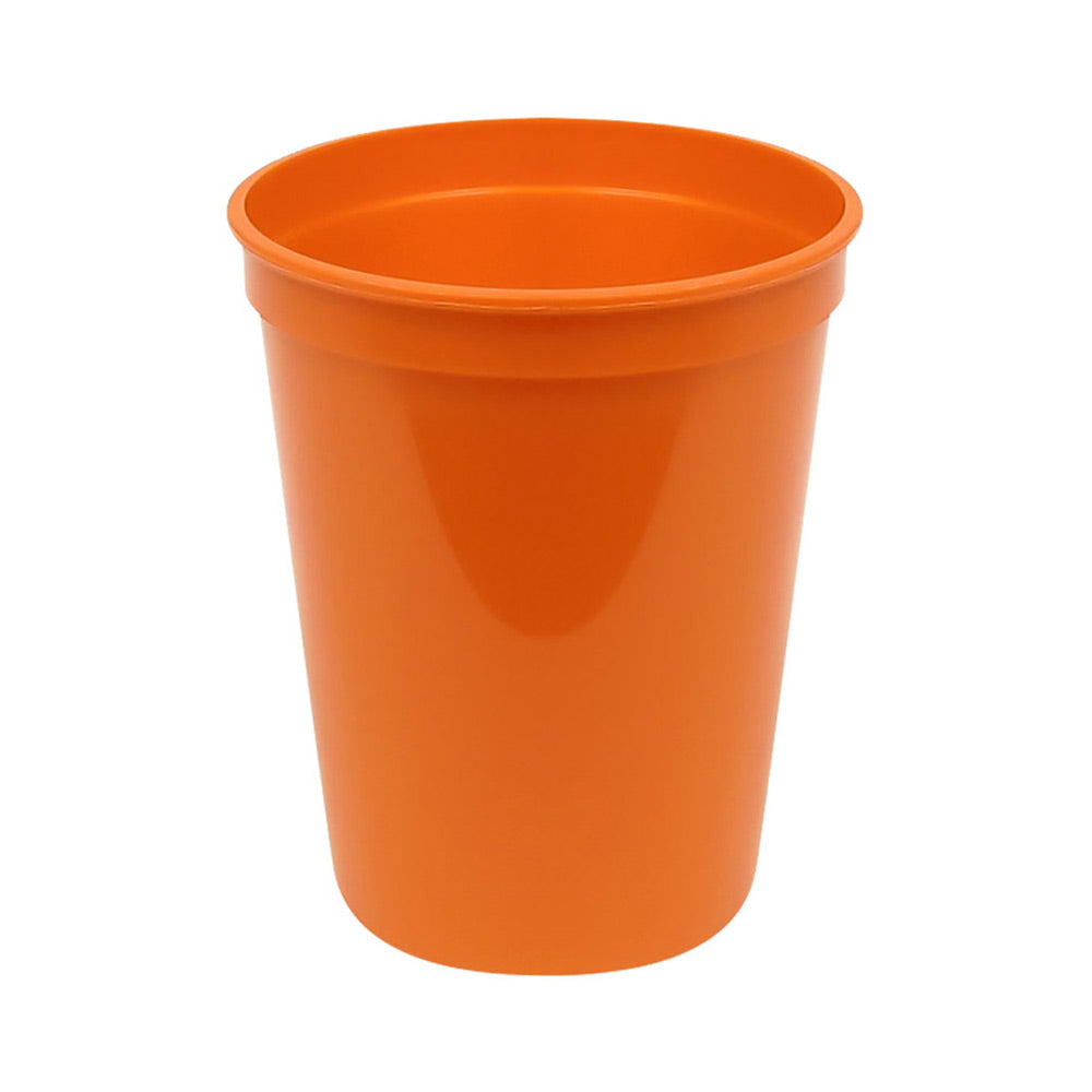 Plastic 16 oz Stadium Cup - Orange (25 PACK)